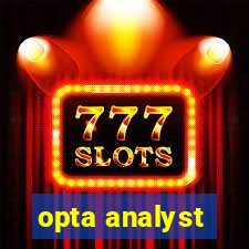 opta analyst